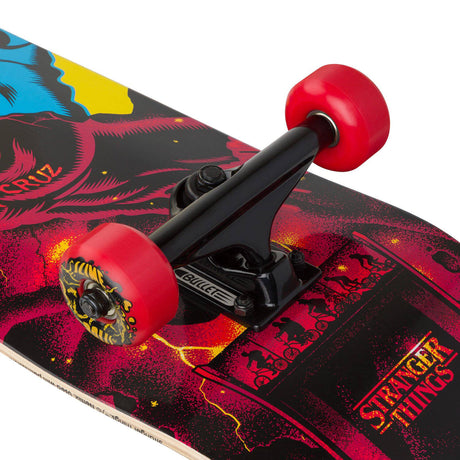 Santa Cruz x Stranger Things Screaming Hand Complete Skateboard - 8"