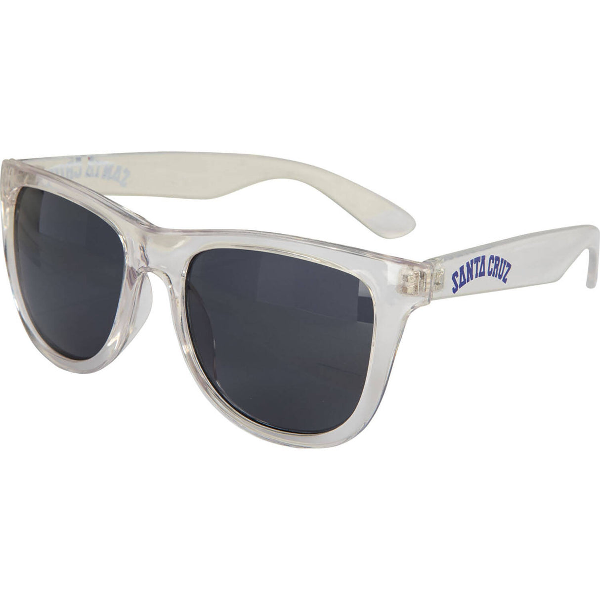 Santa Cruz Collegiate Strip Sunglasses - Clear