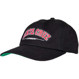Santa Cruz Collegiate SC Cap - Black