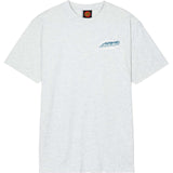 Santa Cruz Global Flame Dot T Shirt - Athletic Heather
