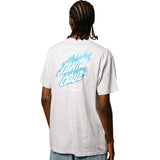 Santa Cruz Global Flame Dot T Shirt - Athletic Heather