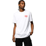 Santa Cruz Knox Firepit Dot T Shirt - White