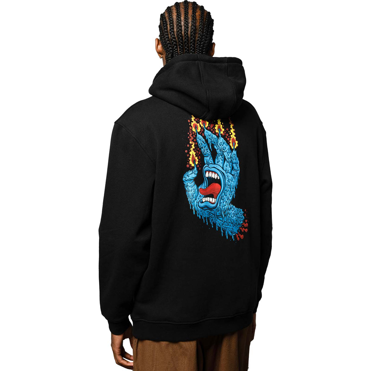 Santa Cruz Pace Ritual Hand Hoodie - Black