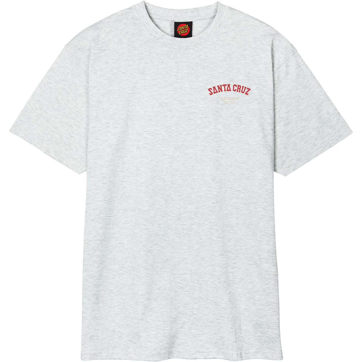 Santa Cruz Screaming Foam Hand T Shirt - Athletic Heather