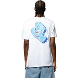 Santa Cruz Screaming Foam Hand T Shirt - White
