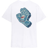 Santa Cruz Screaming Foam Hand T Shirt - White