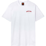 Santa Cruz Screaming Foam Hand T Shirt - White