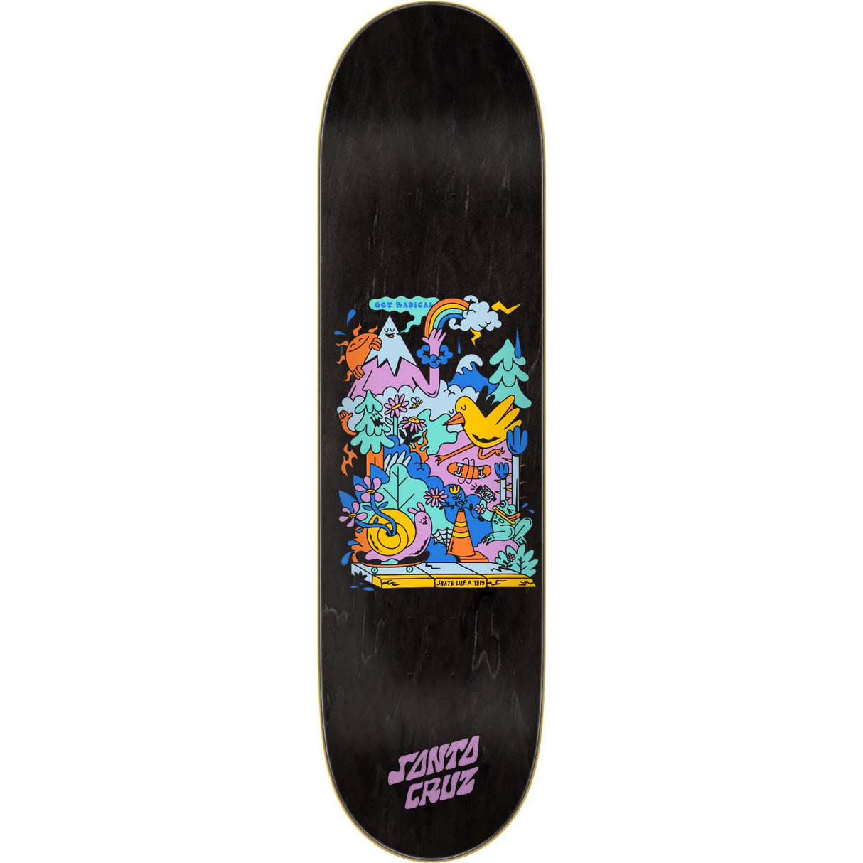 Santa Cruz Skate Like A Girl Skateboard Deck - 8"