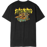 Santa Cruz Salba Tiger Redux T Shirt - Black