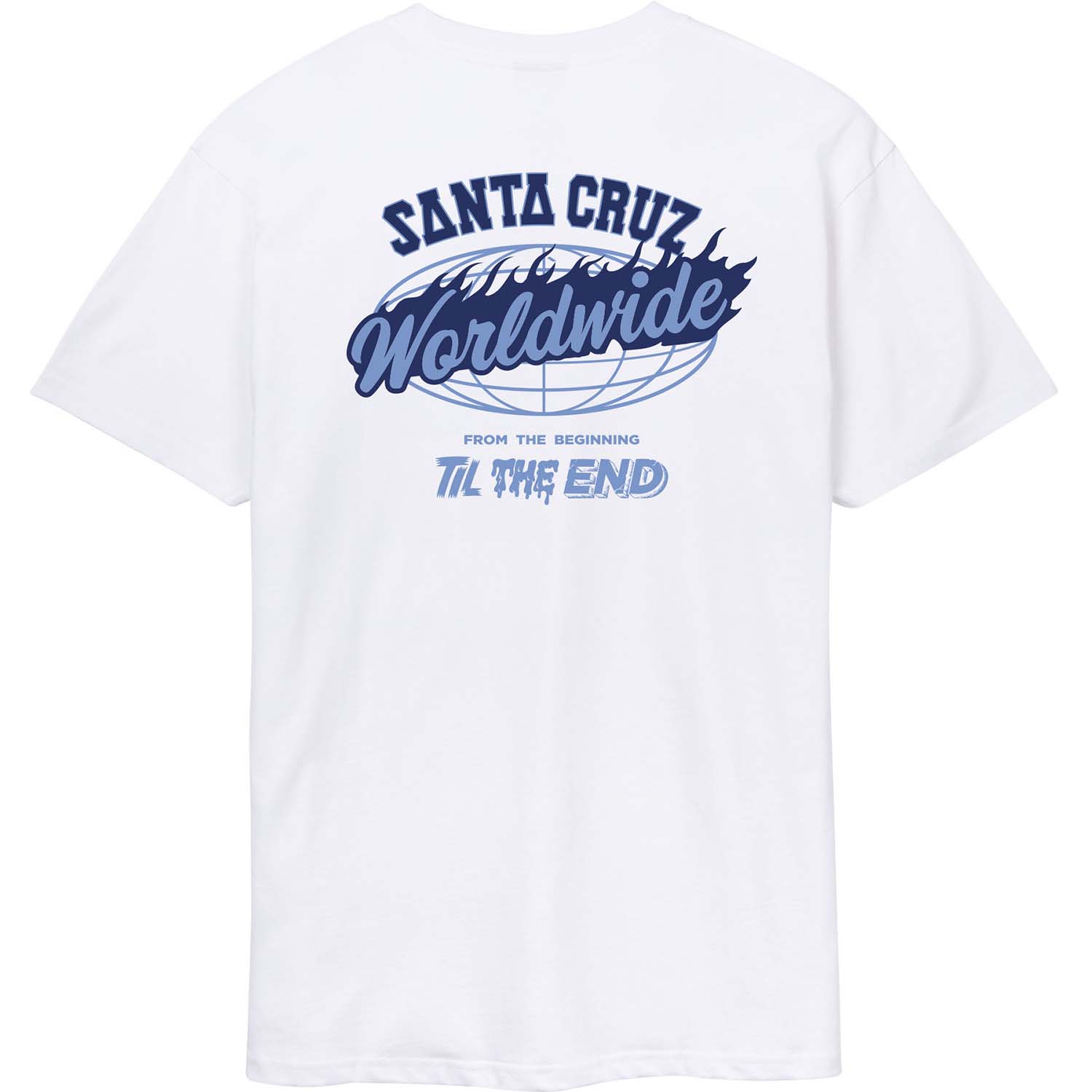 Santa Cruz TTE Worldwide T Shirt - White