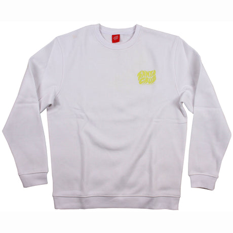 Santa Cruz Surge Crewneck - White LRG