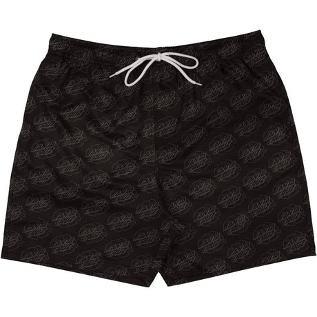 Santa Cruz Broken Dot Swimming Shorts - Black