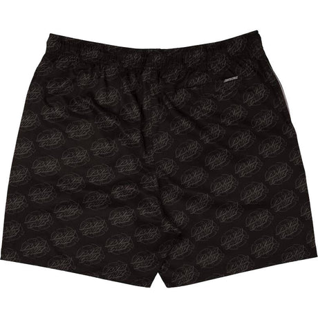 Santa Cruz Broken Dot Swimming Shorts - Black