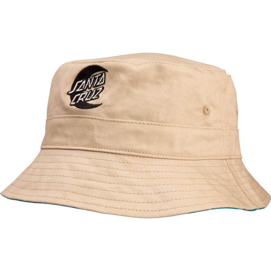 Santa Cruz Cabana Womens Bucket Hat - Off White/Blue