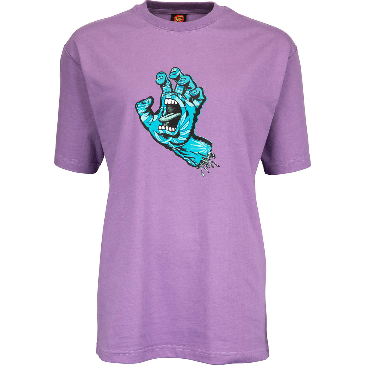 Santa Cruz Cabana Hand Womens T Shirt - Lavender