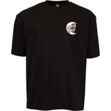 Santa Cruz Cabana Moon Dot T Shirt - Black