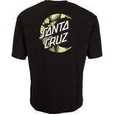 Santa Cruz Cabana Moon Dot T Shirt - Black