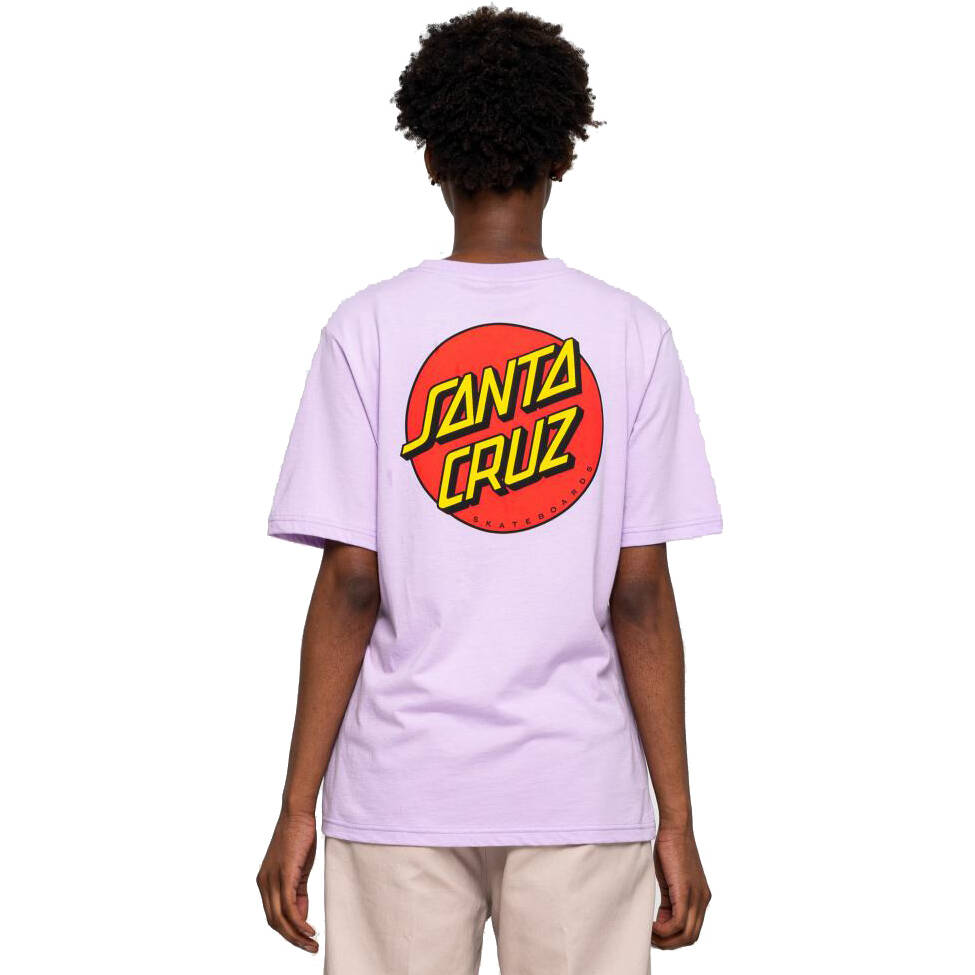 Santa Cruz Classic Dot Womens T Shirt - Lilac