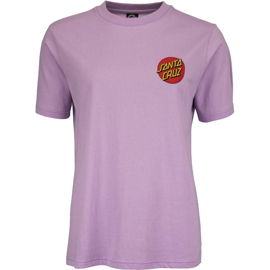 Santa Cruz Classic Dot Womens T Shirt - Lilac