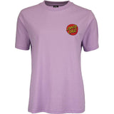 Santa Cruz Classic Dot Womens T Shirt - Lilac