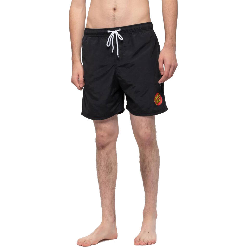 Santa Cruz Classic Dot Swimming Shorts - Black