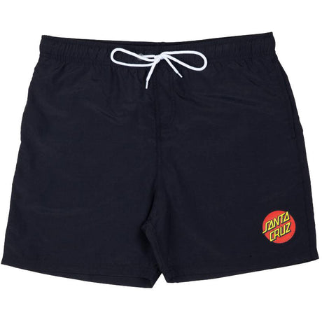 Santa Cruz Classic Dot Swimming Shorts - Black