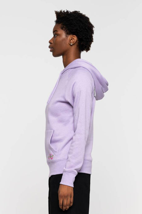 Santa Cruz Crane Dot Womens Hoodie - Lilac
