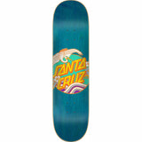 Santa Cruz Crane Dot Birch Skateboard Deck - Blue 8"
