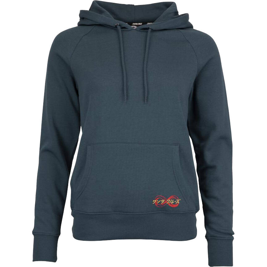 Santa Cruz Crane Dot Womens Hoodie - Navy
