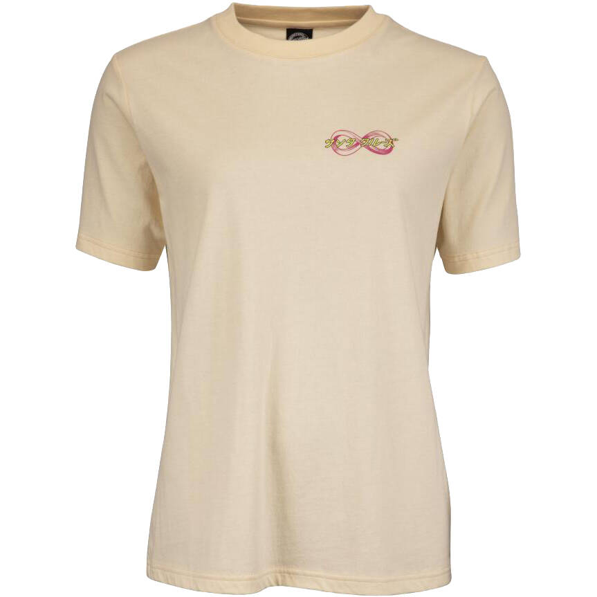 Santa Cruz Crane Dot Womens T Shirt - Pearl