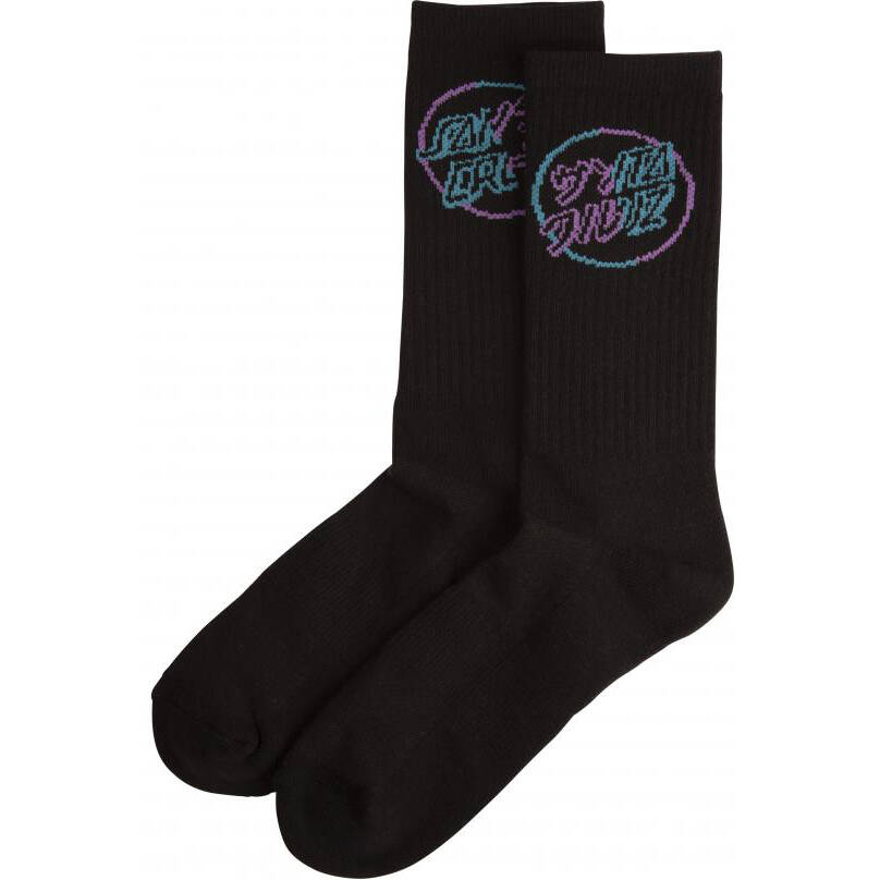 Santa Cruz Divide Dot Socks - Black