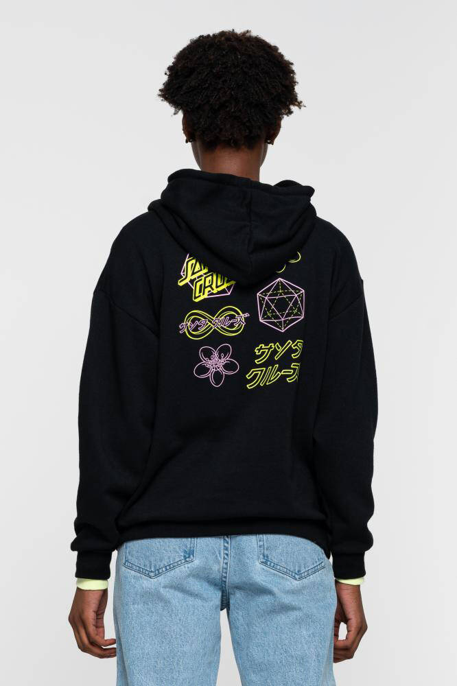 Santa Cruz Infinity Womens Hoodie - Black