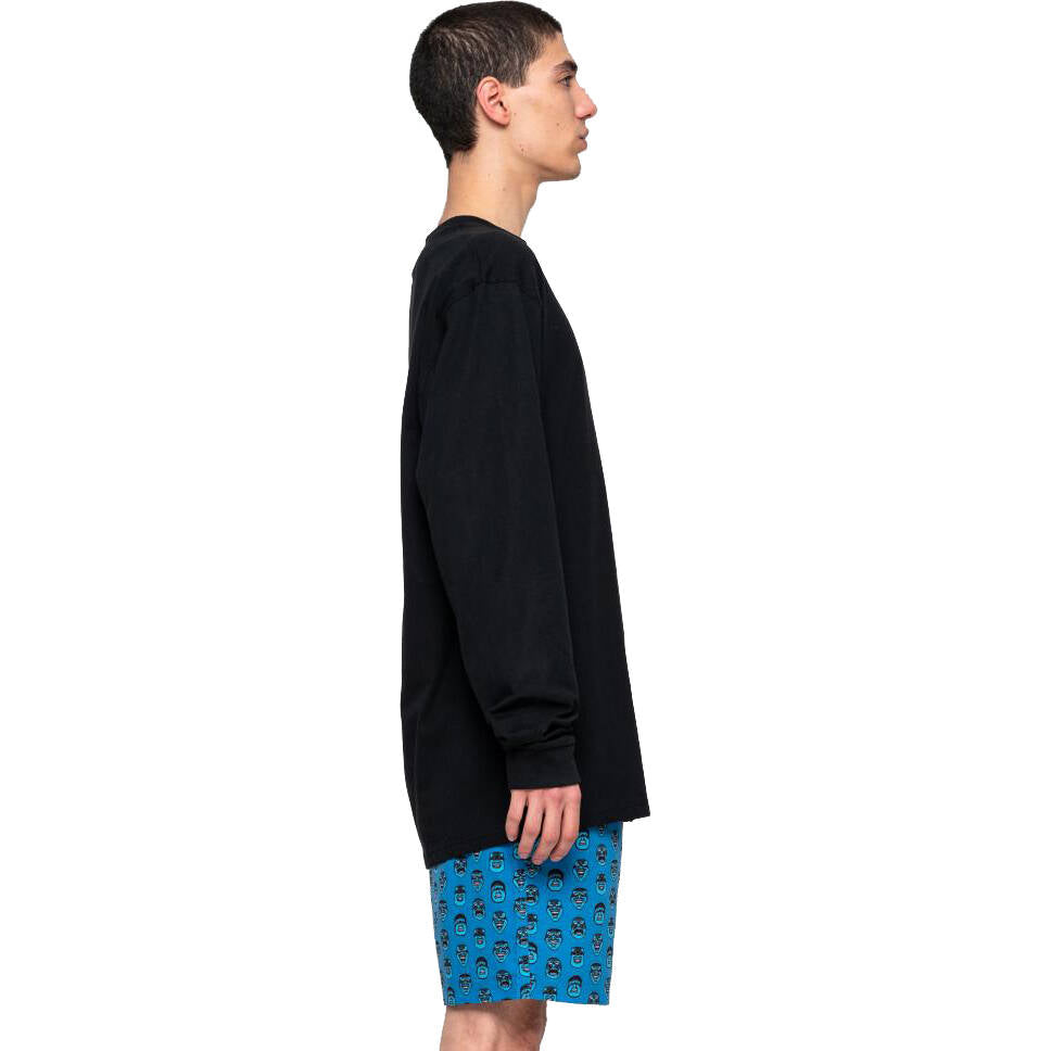 Santa Cruz Mako Dot Long Sleeve T Shirt - Black