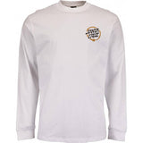 Santa Cruz Mako Dot Long Sleeve T Shirt - White