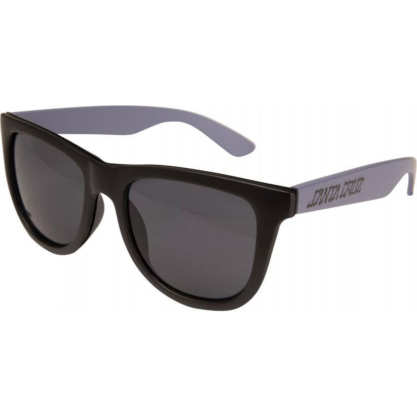 Santa Cruz Mako Strip Sunglasses - Black/Blue