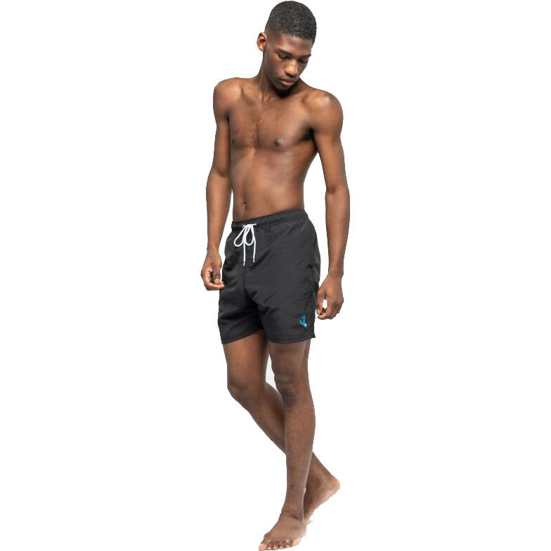 Santa Cruz Mini Hand Swimming Shorts - Black