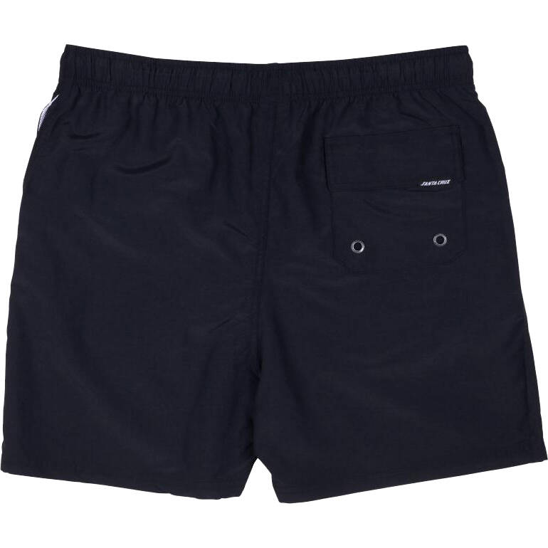 Santa Cruz Mini Hand Swimming Shorts - Black