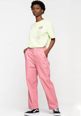 Santa Cruz Nolan Carpenter Womens Chino - Pink/White