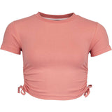 Santa Cruz Opus Dot Tie Womens Cropped T Shirt - Pink Amethyst