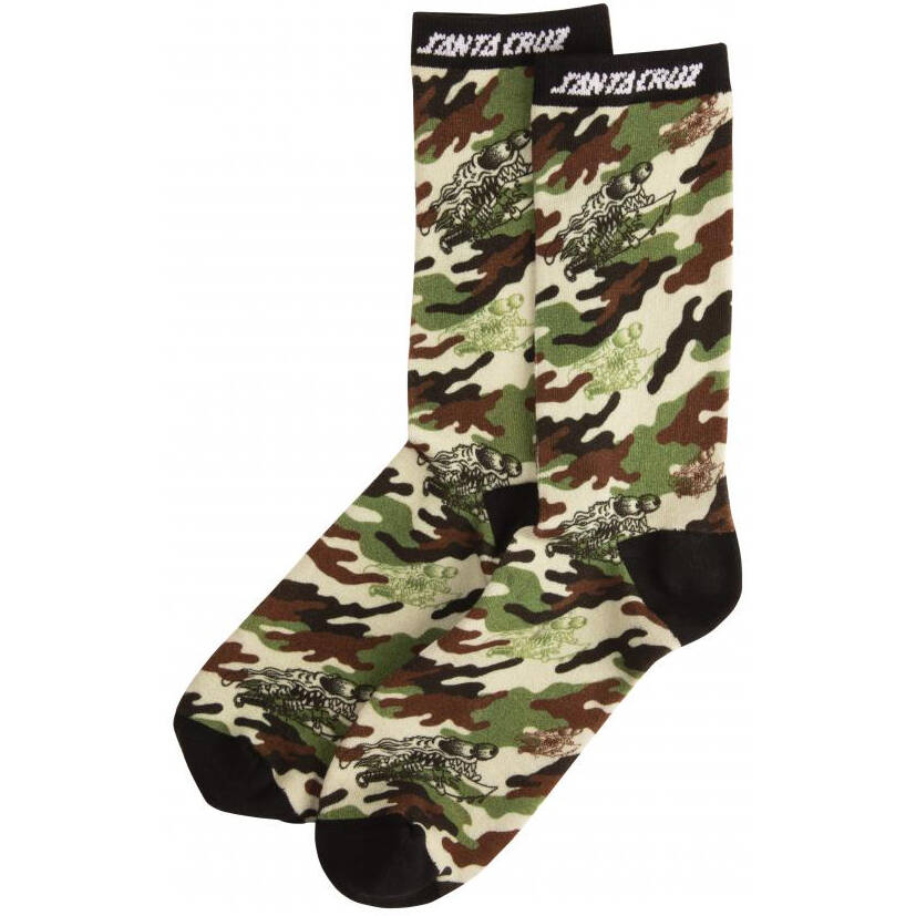 Santa Cruz Slasher Socks - Camo