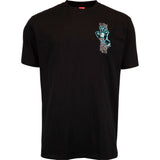 Santa Cruz Split Strip Hand T Shirt - Black