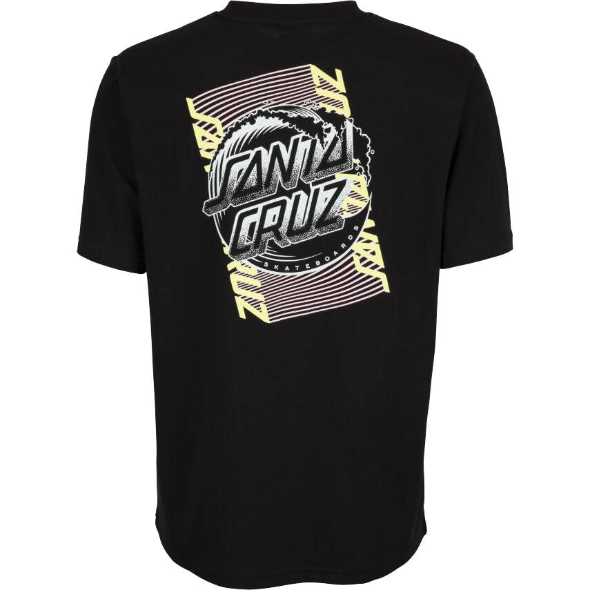 Santa Cruz Split Strip Wave Dot Womens T Shirt