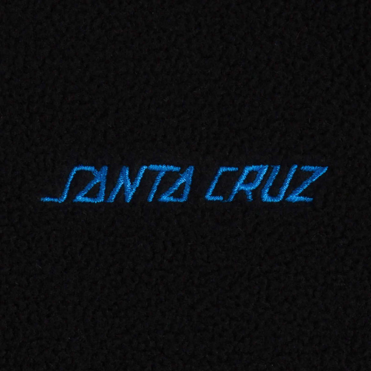 Santa Cruz Strip Polar Hoodie - Black