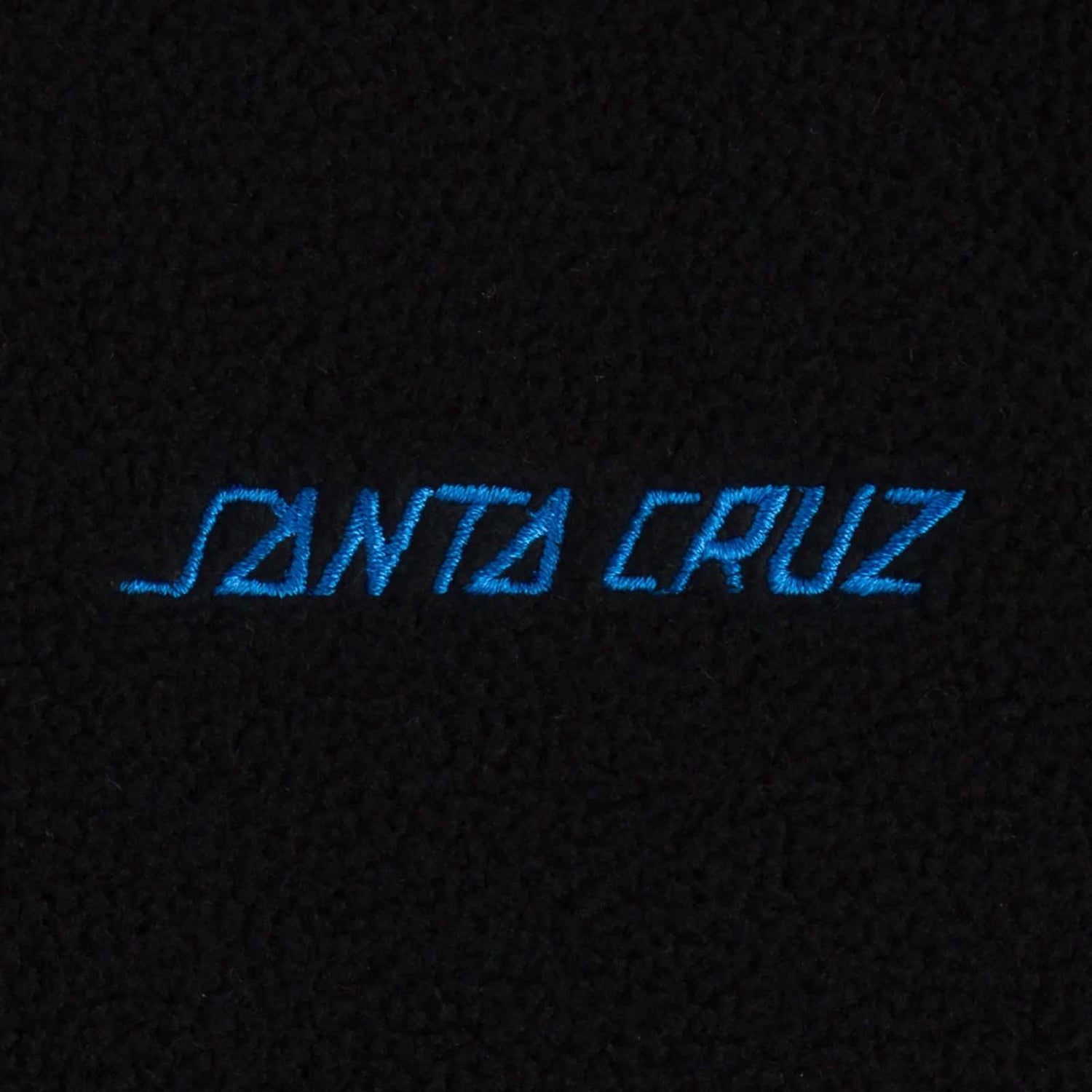 Santa Cruz Strip Polar Hoodie - Black