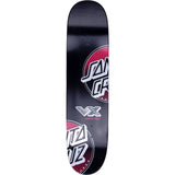 Santa Cruz VX Electric Lava Dot Skateboard Deck - 8"