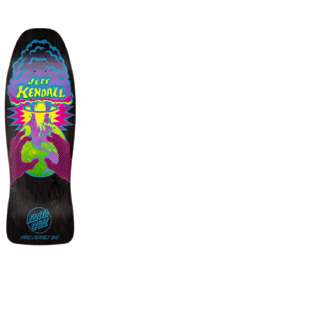 Santa Cruz Kendall End Of The World Reissue Skateboard Deck - 10"