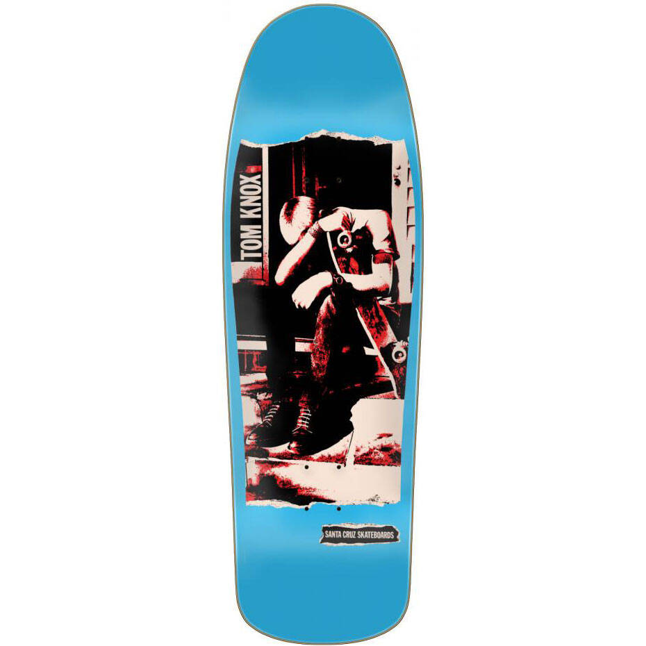 Santa Cruz Knox Punk Reissue Skateboard Deck - 9.89"