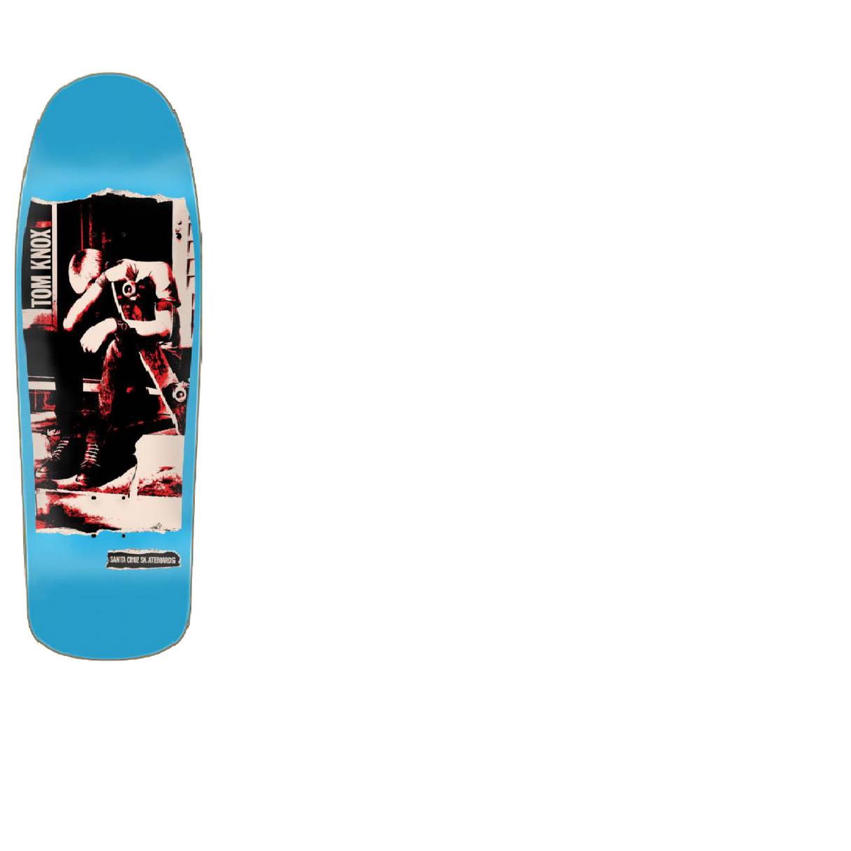 Santa Cruz Knox Punk Reissue Skateboard Deck - 9.89"