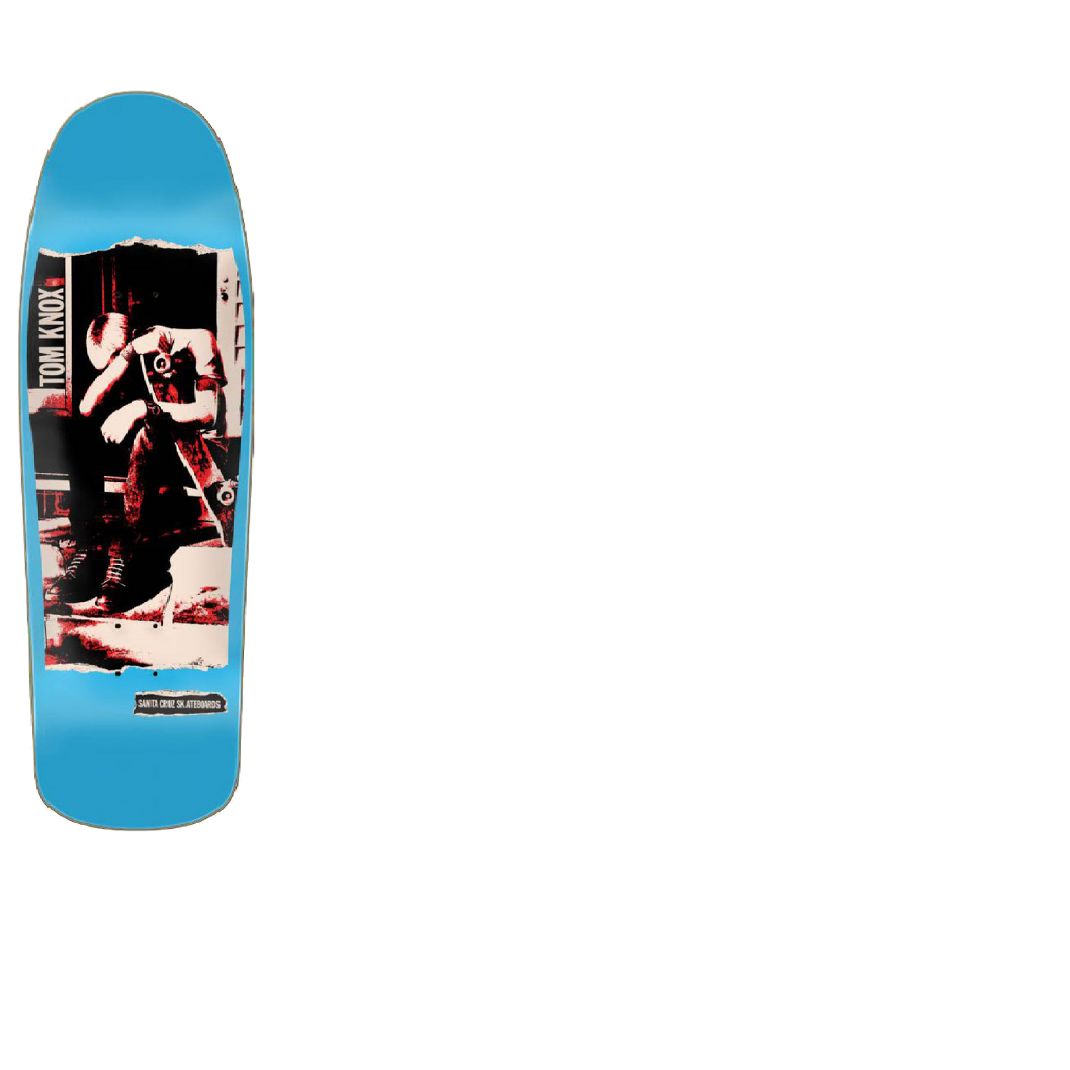 Santa Cruz Knox Punk Reissue Skateboard Deck - 9.89"