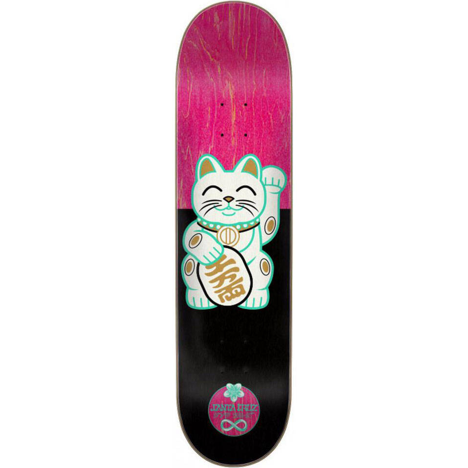 Santa Cruz Lucky Cat Birch Skateboard Deck - 7.75"